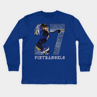 Alex Pietrangelo St. Louis Game Kids Long Sleeve T-Shirt